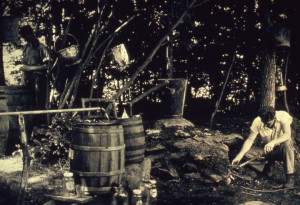 A. Moonshine making around 1935 Page 206